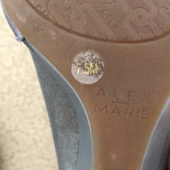 Alex Marie Peep Toe Wedges - Picture 4 of 5